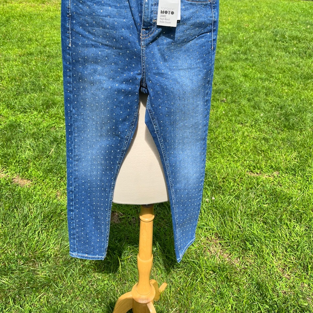 Stunning Blue Ankle-Length Jamie Women's Jeans